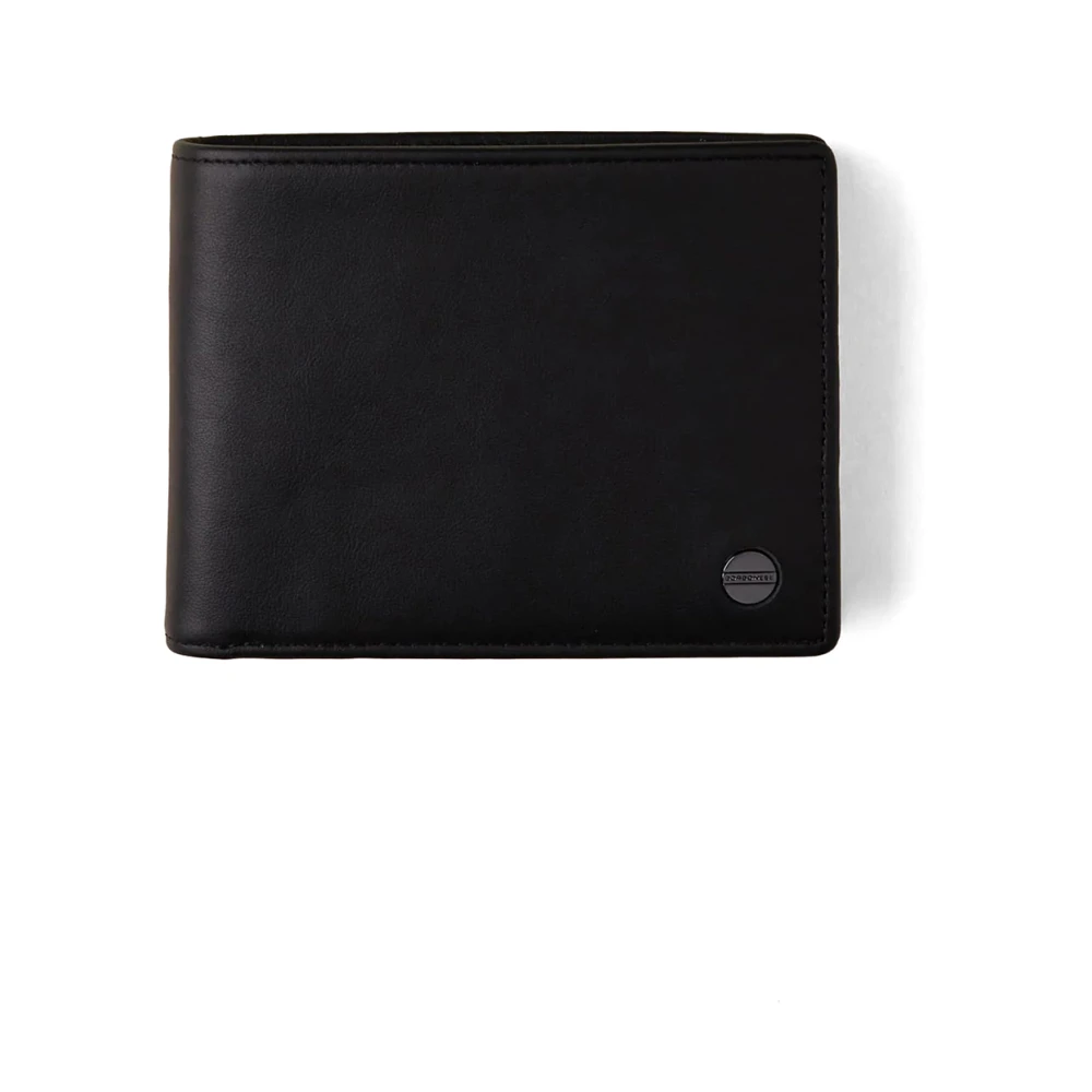 Borbonese Elegante Leren Accessoires Collectie Black Heren