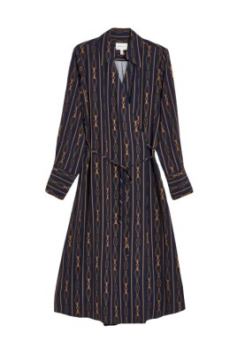 striped-and-rope-pattern-wrap-dress