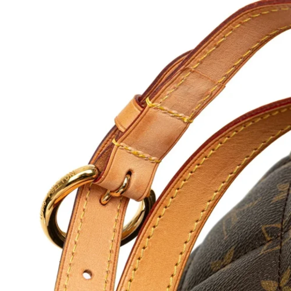Louis Vuitton Vintage Pre-owned Plastic handbags Brown Dames