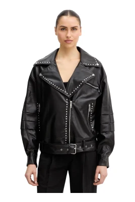 Stud-embellished Biker Jacket