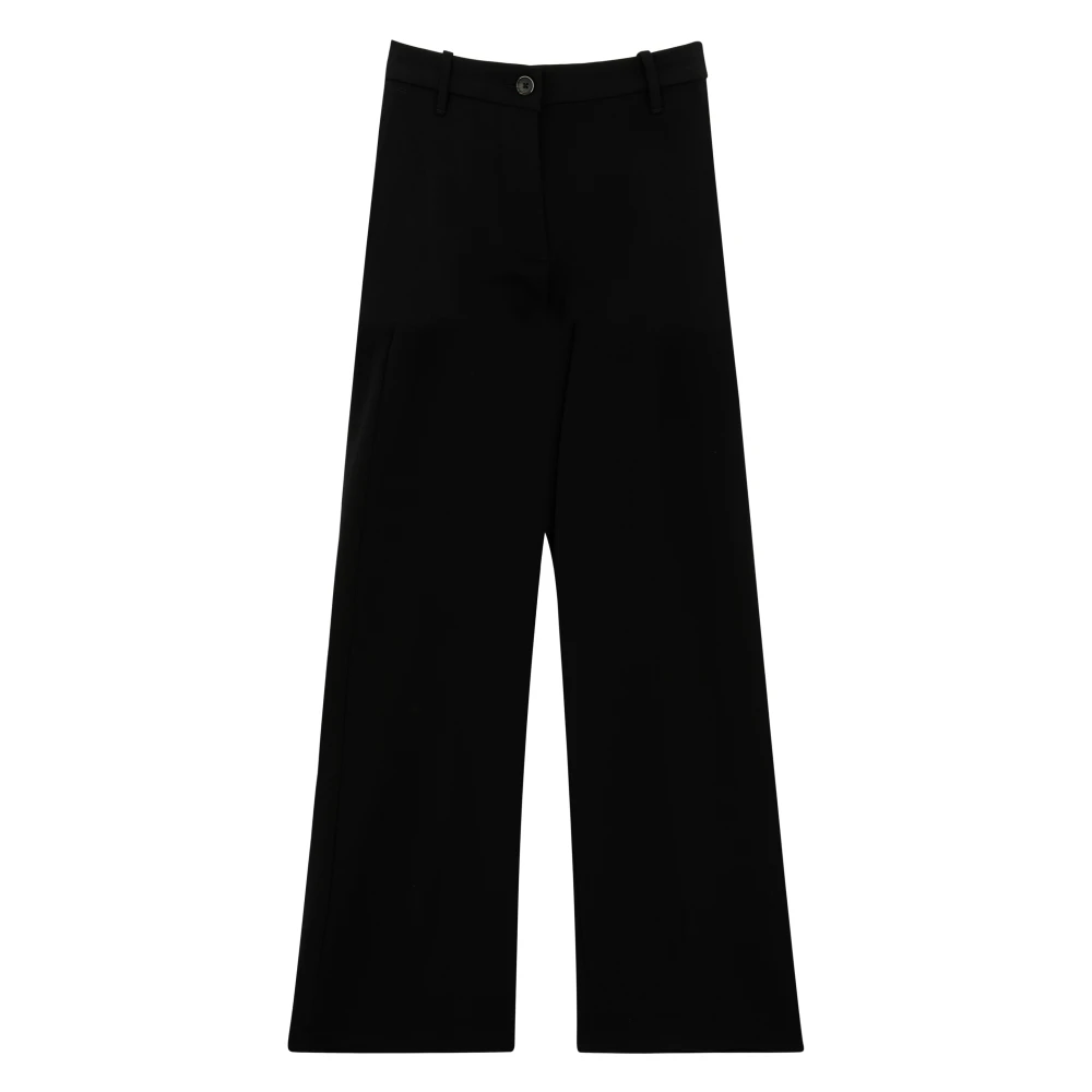 Nine In The Morning Zwarte broek voor ochtendstijl Black Dames