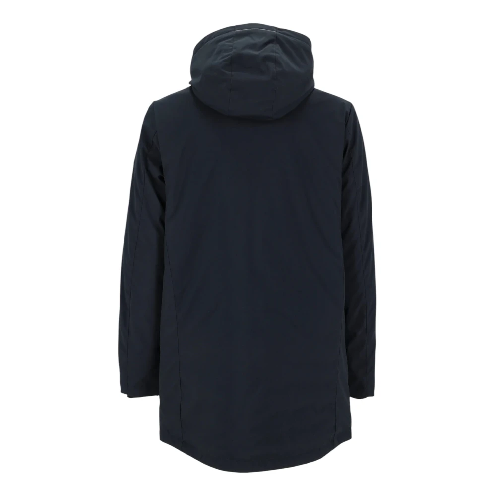 People of Shibuya Parka Met Capuchon Blue Heren