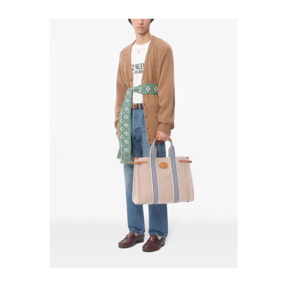 Valentino Garavani Witte T-shirts & Polo's voor Mannen White Heren