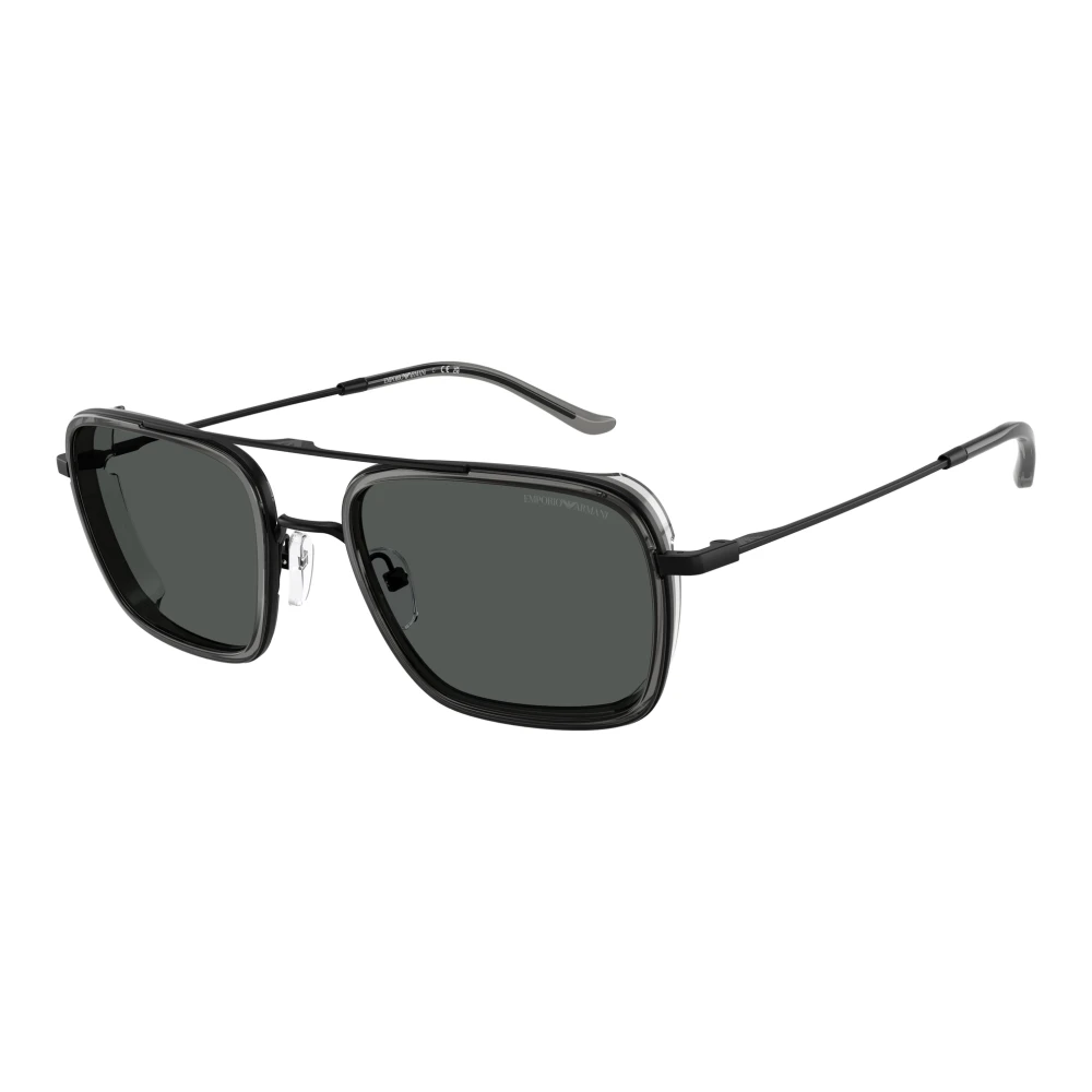 Emporio Armani Men's Black Sunglasses Ea2162
