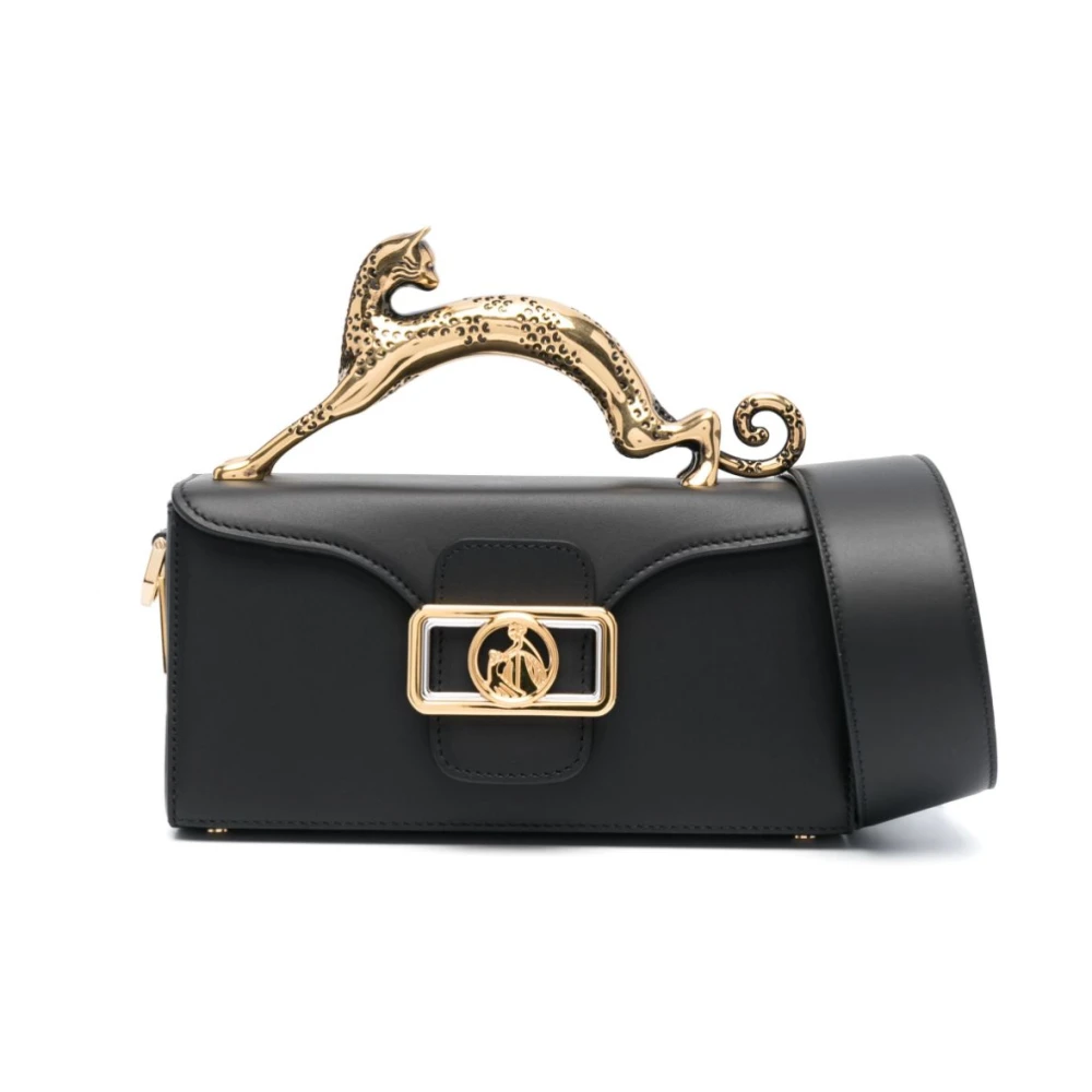 Lanvin - Bags > Handbags - Black - Lanvin - Modalova