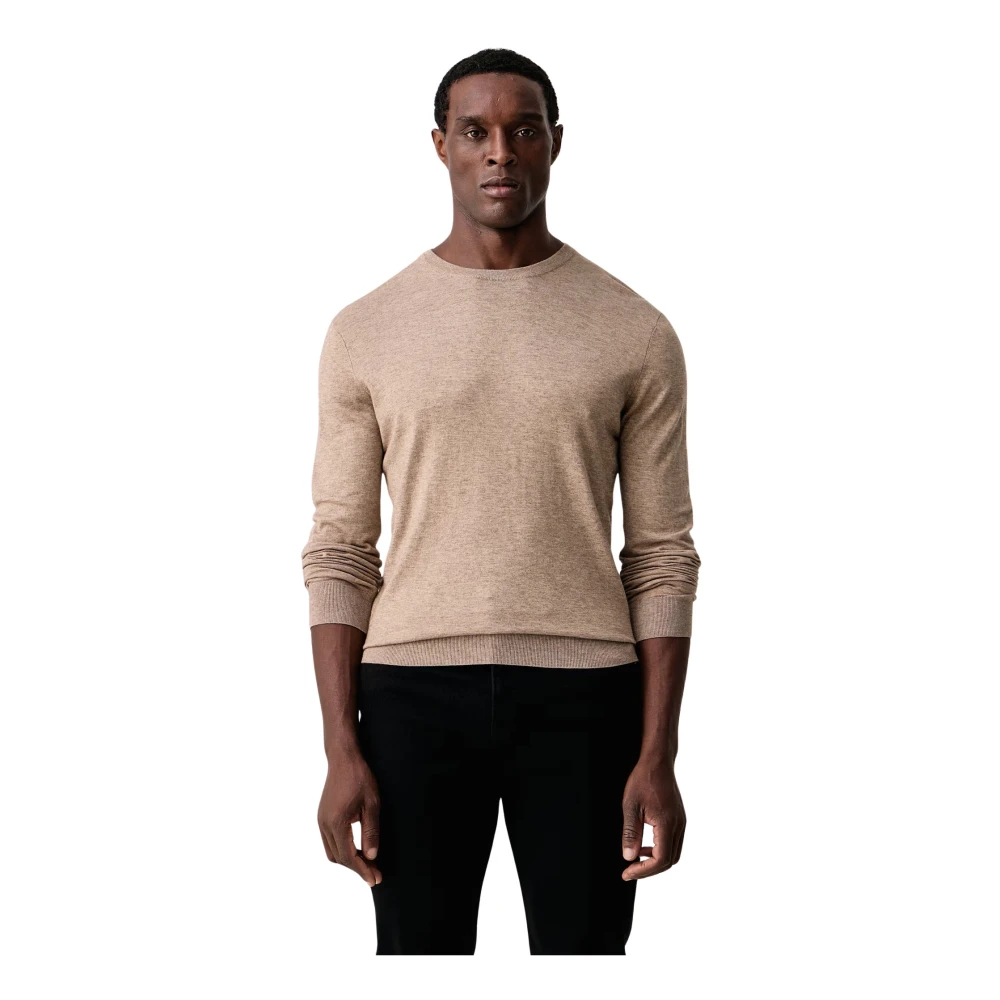 Maglione Guess M6br32 Z1411-H184 Uomo Beige Extra Grande - Immagine 3