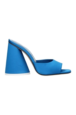 Satin Platform Sandals