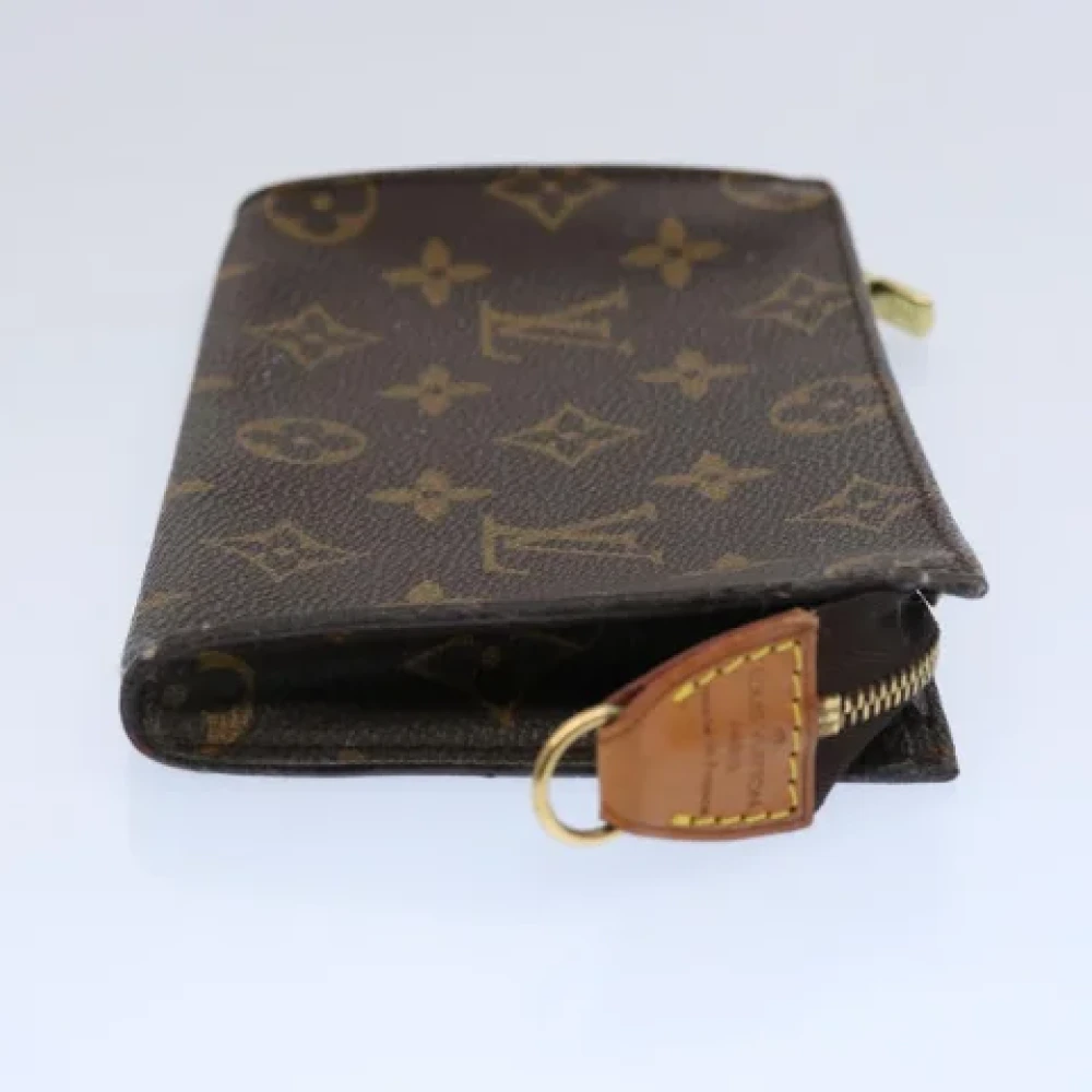 Louis Vuitton Vintage Pre-owned Canvas clutches Brown Dames