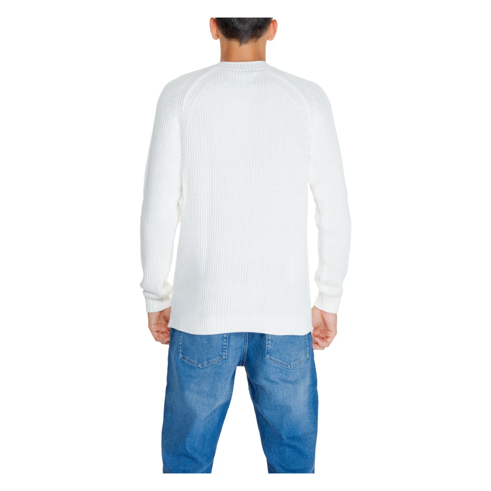 Calvin Klein Jeans Organische Katoen Utility Raglan Sweater Green Heren