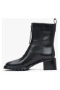 bottines-noires-a-talon-bas