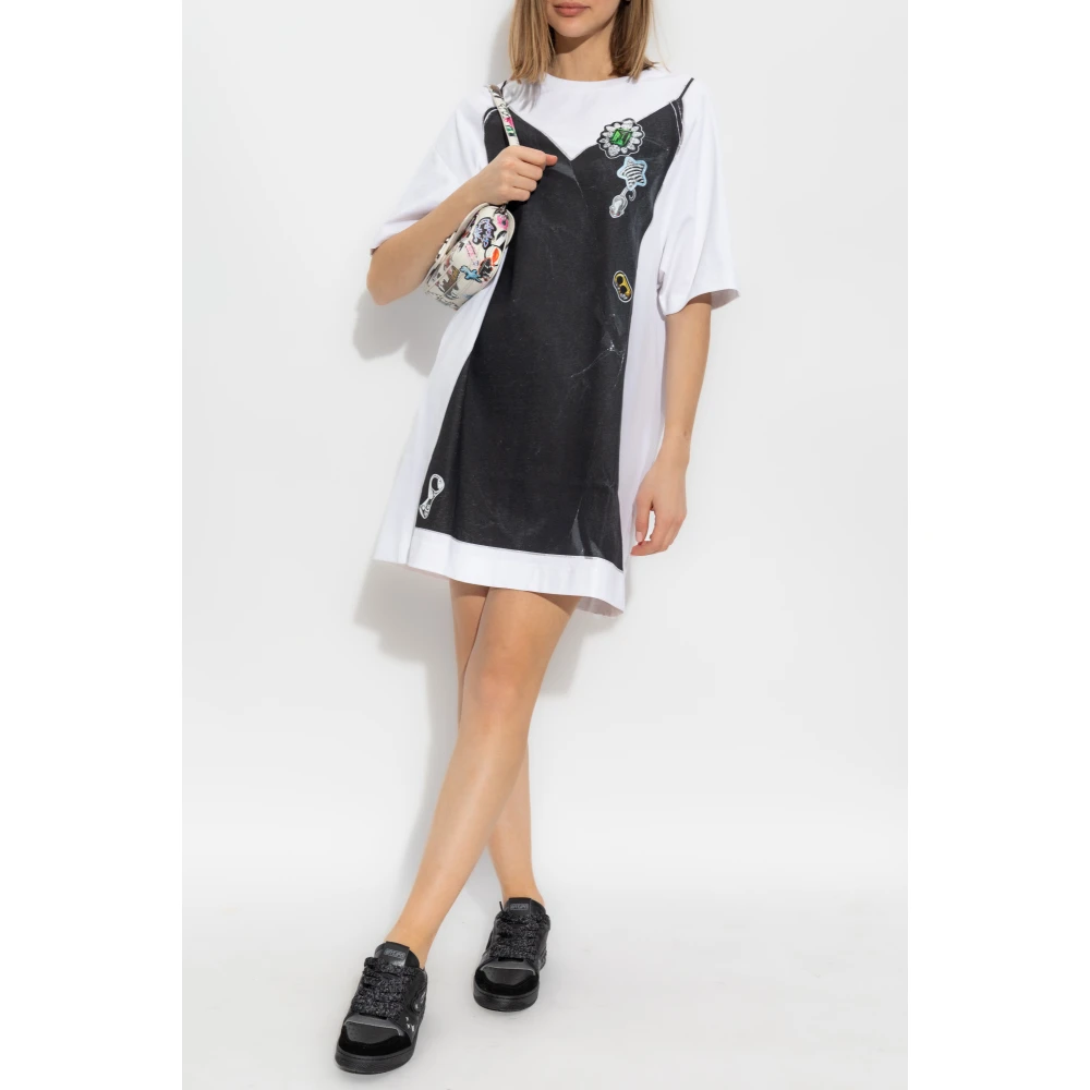 Marc Jacobs Jurk met print Black Dames