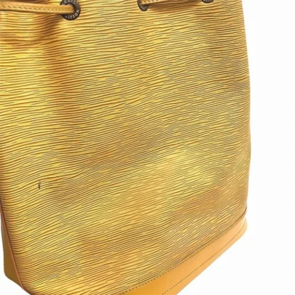 Louis Vuitton Vintage Pre-owned Leather shoulder-bags Yellow Dames