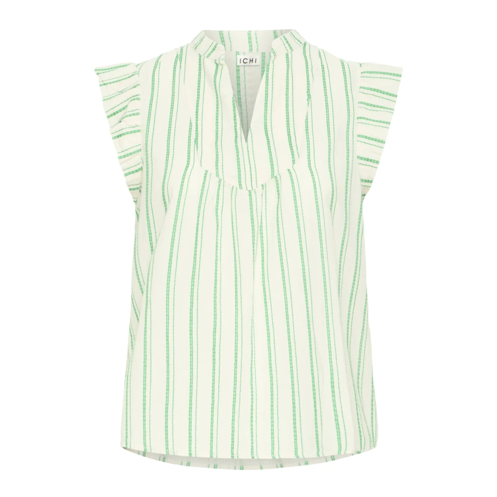 Ichi Women's Green Blouses - Blouses - M - Blouses & Shirts