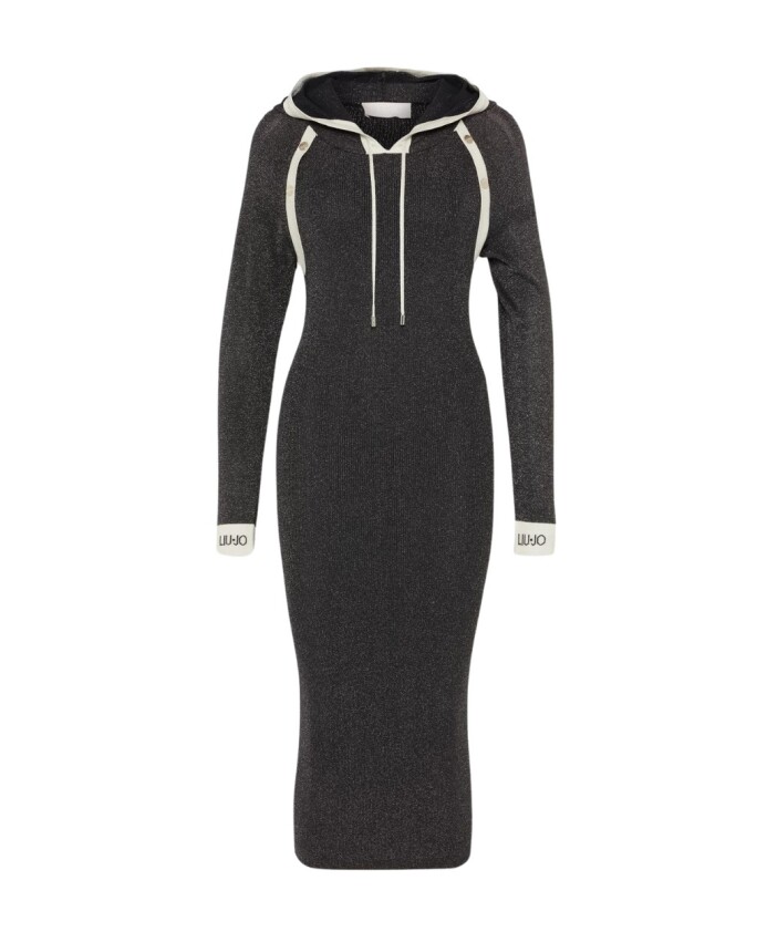 robe-longue-lurex-noire