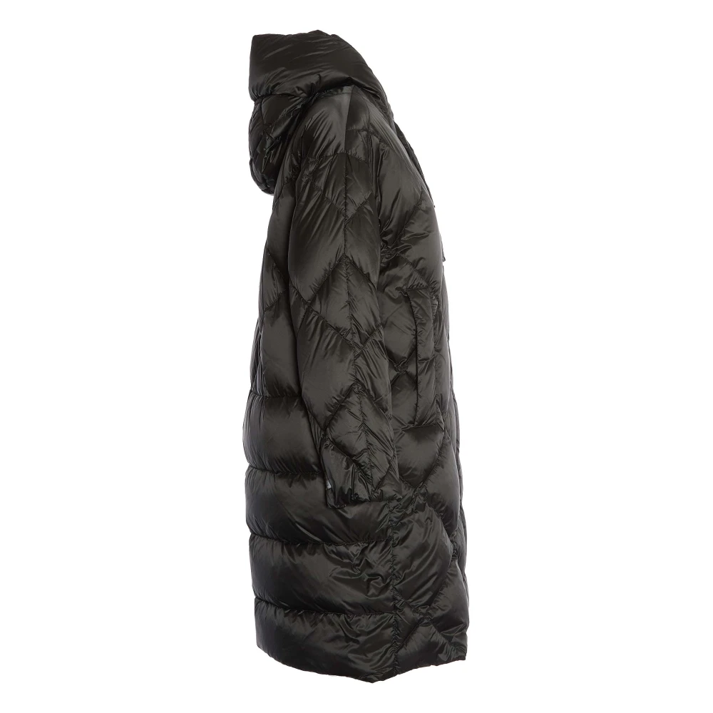 Max Mara Elegant Down Jacket Grigio Aw24 Gray Dames