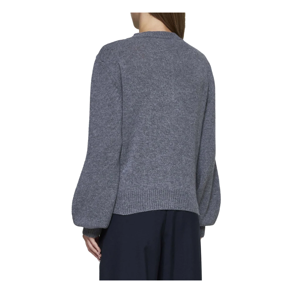Marni Grafietgrijze Cashmere Cardigan Sweater Gray Dames