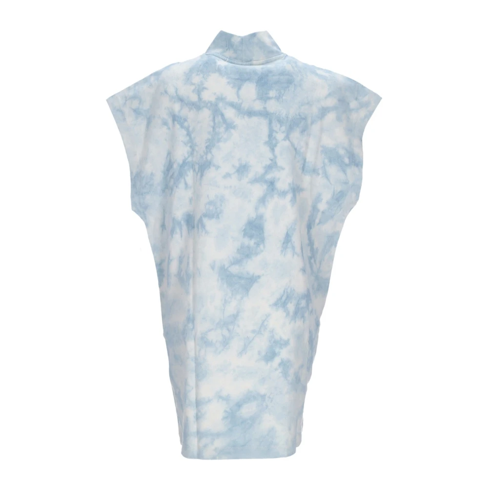 Nike Blauw Tie-Dye Jersey Jurk Blue Dames