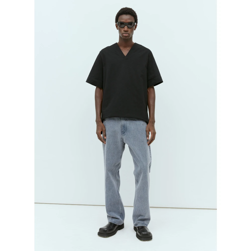 Jil Sander T-Shirts Black Heren