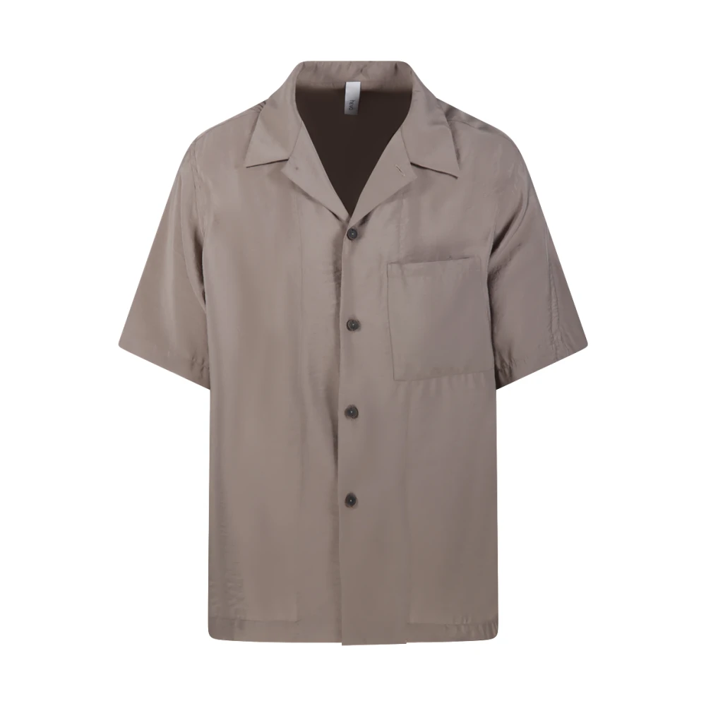 Hevo Brown 4501 Shirt - Male - Short Sleeve Shirts - L - Shirts