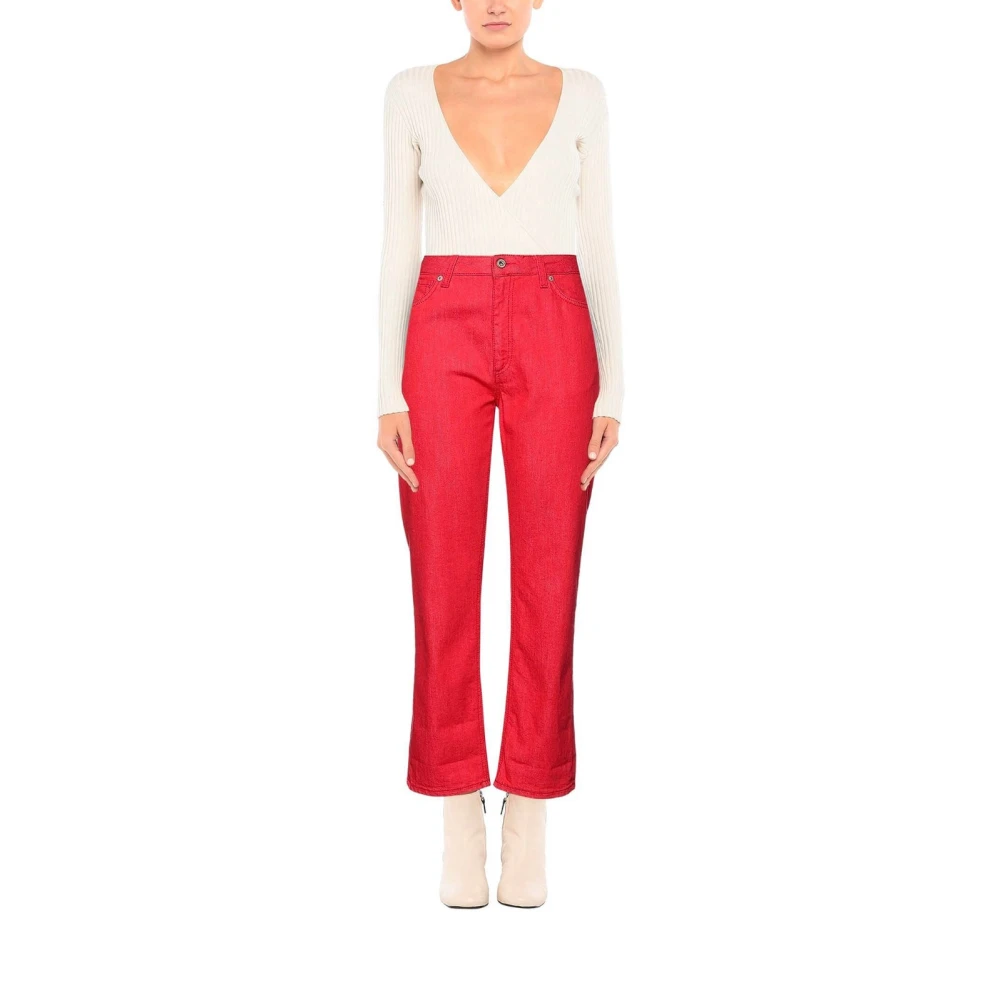Dondup Kleding Jeans Red Dames