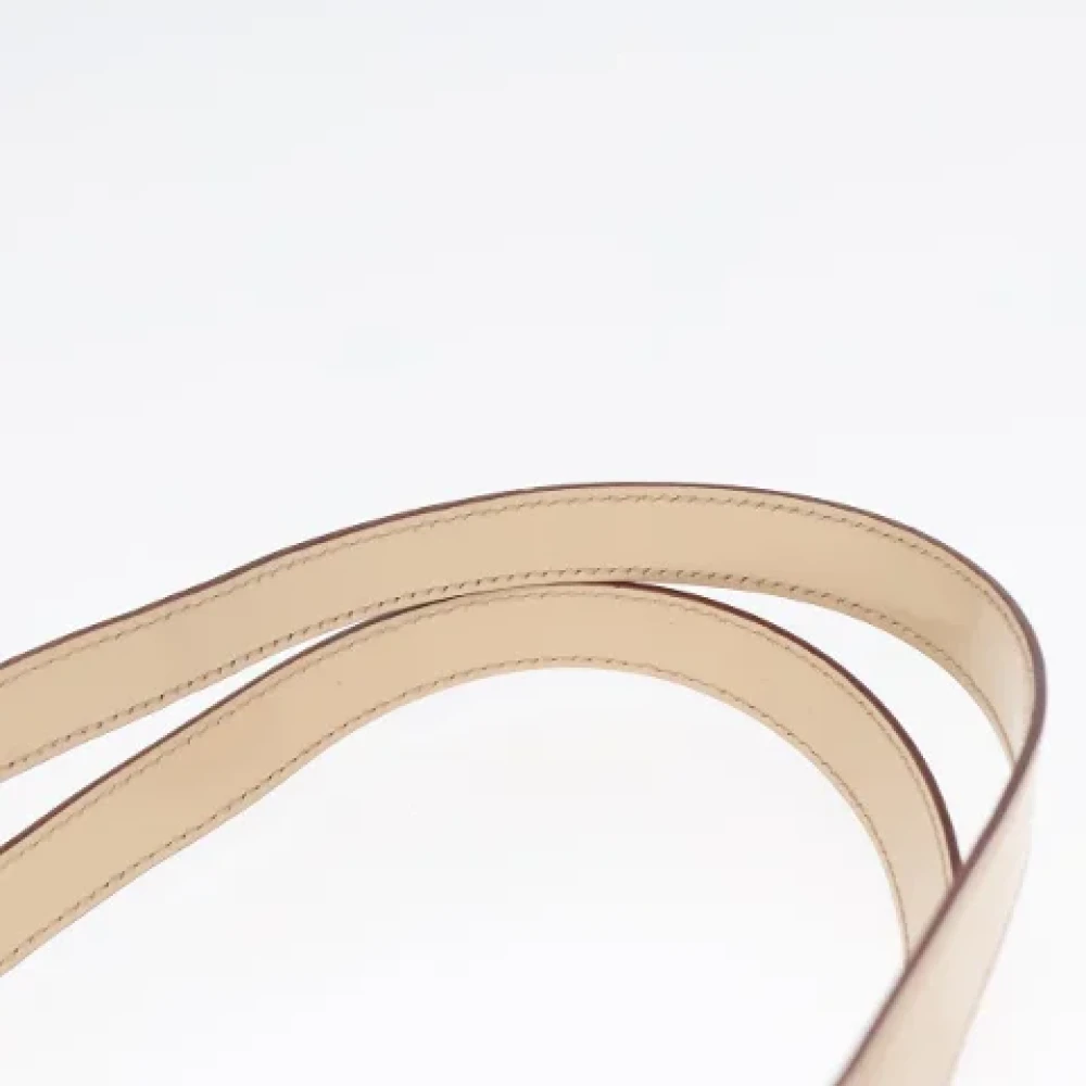 Celine Vintage Pre-owned Canvas handbags Beige Dames