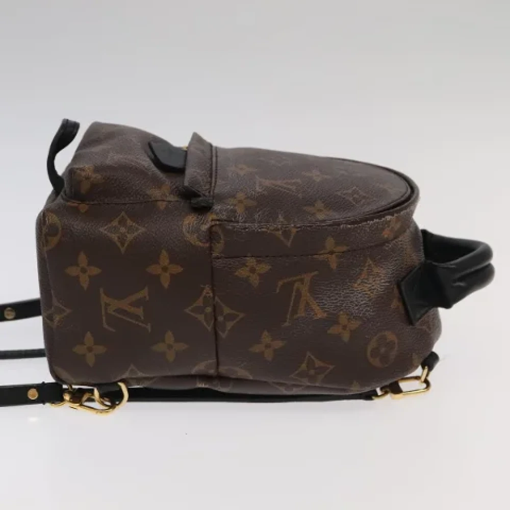 Louis Vuitton Vintage Pre-owned Canvas backpacks Brown Dames