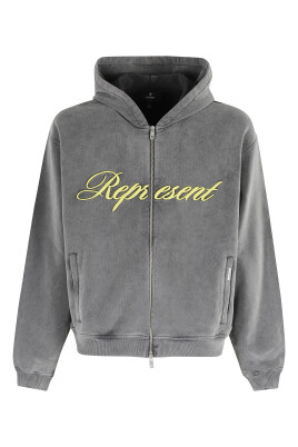 script-logo-zip-hoodie