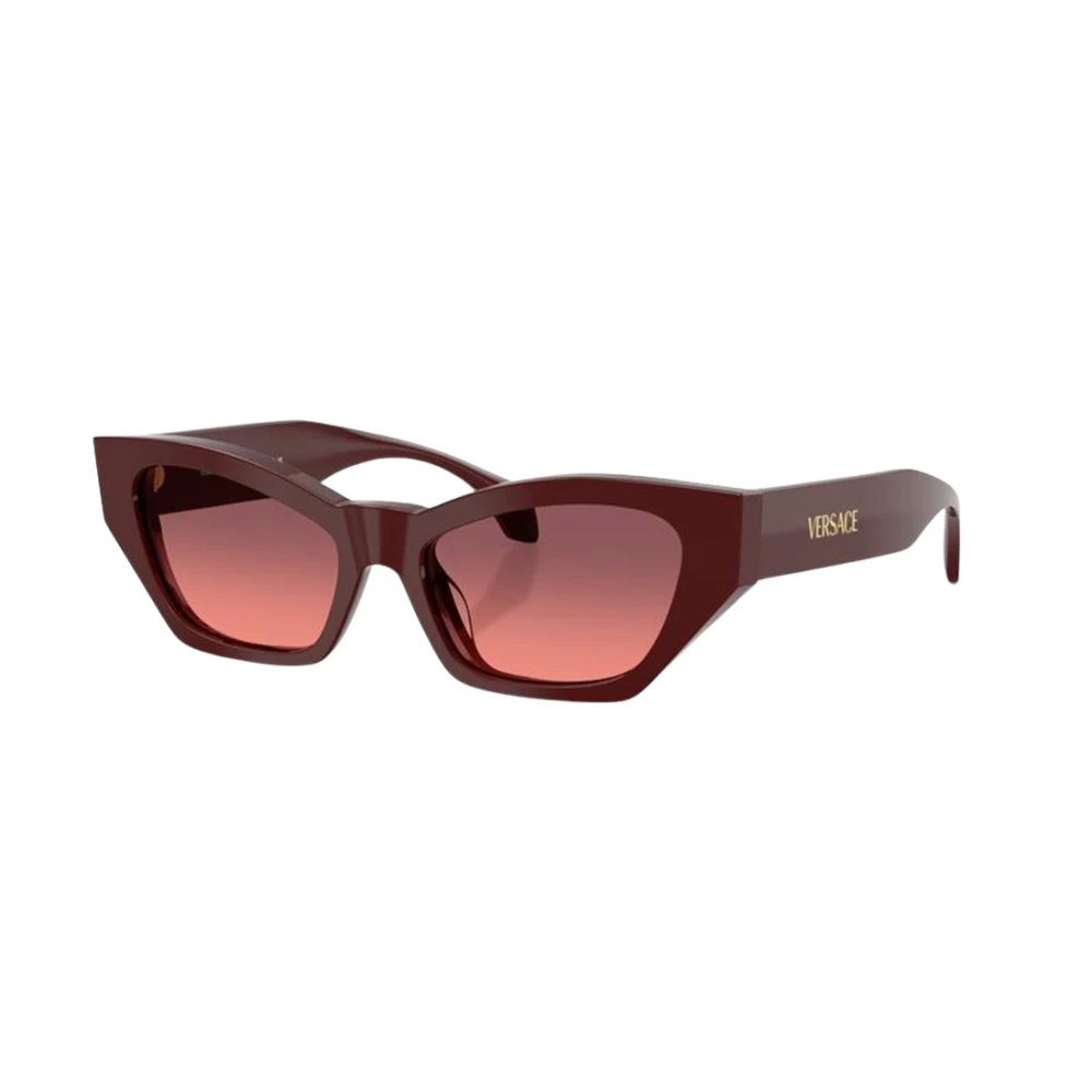 Versace , Solid Red Sunglasses Pink Gradient Violet lenses, VE4488U 551520, Mojo Glasses - Image 4