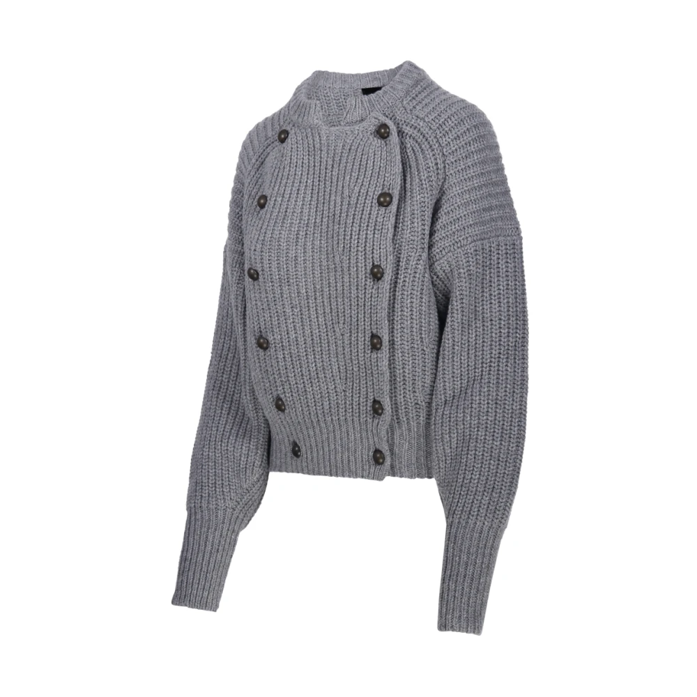 Roberto Collina Grijze Blouson Jas Gray Dames