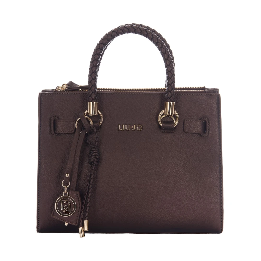 Liu Jo Brown Ecs S Satchel - Female - Handbags - One Size - Bags