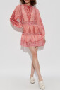 paisley-print-mini-dress
