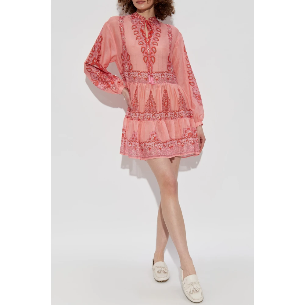 ETRO Gestreepte jurk Pink Dames