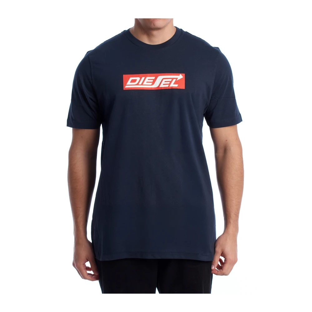 Diesel Men's Blue T-Shirts, S, T-Just T-Shirt