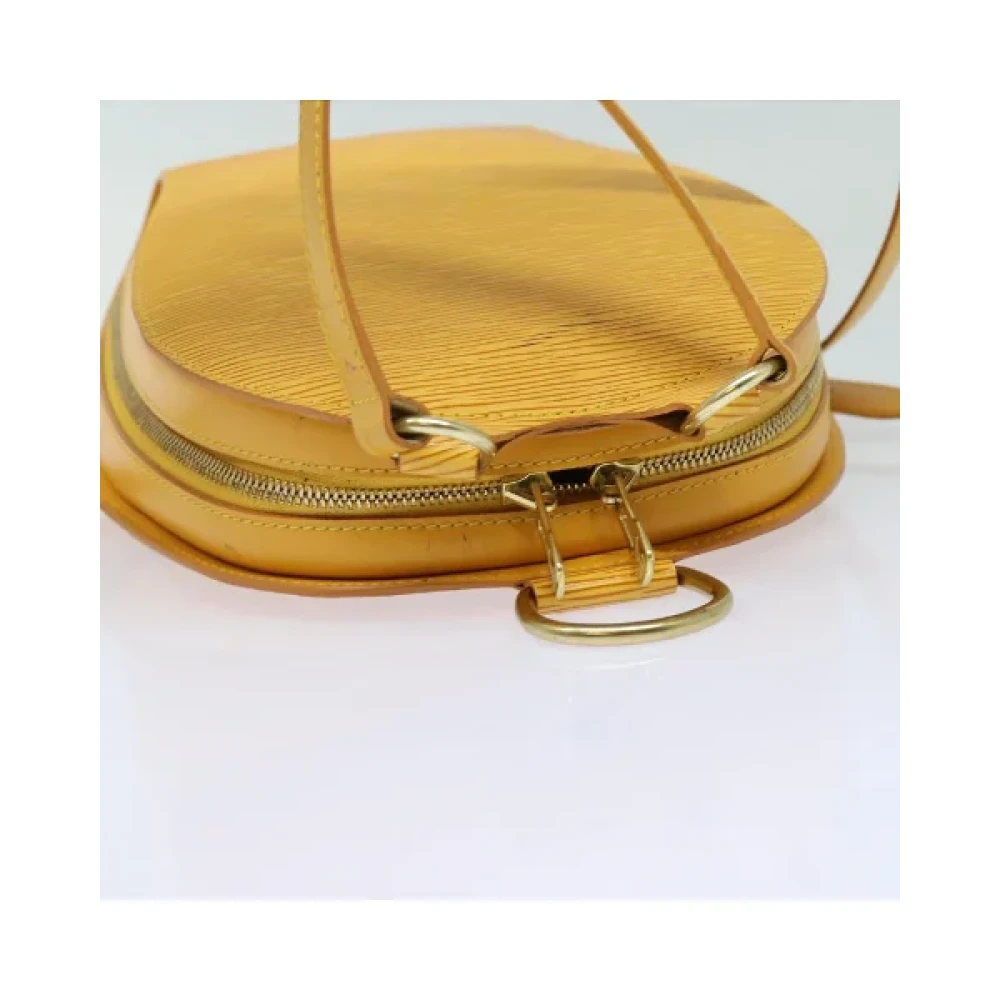Louis Vuitton Vintage Pre-owned Fabric backpacks Yellow Dames