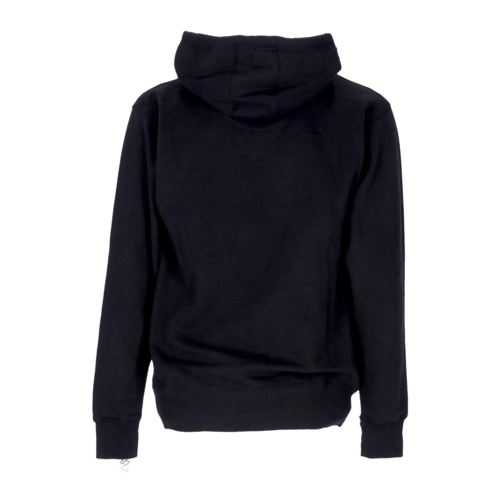 ES Script Fleece Hoodie Zwart Black Heren