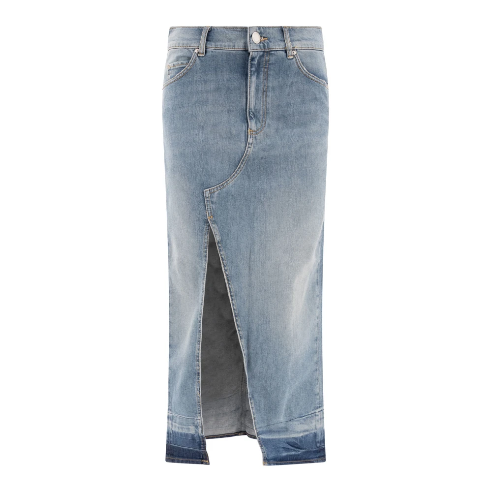 Pinko Women's Blue Il Cairo Denim Skirt