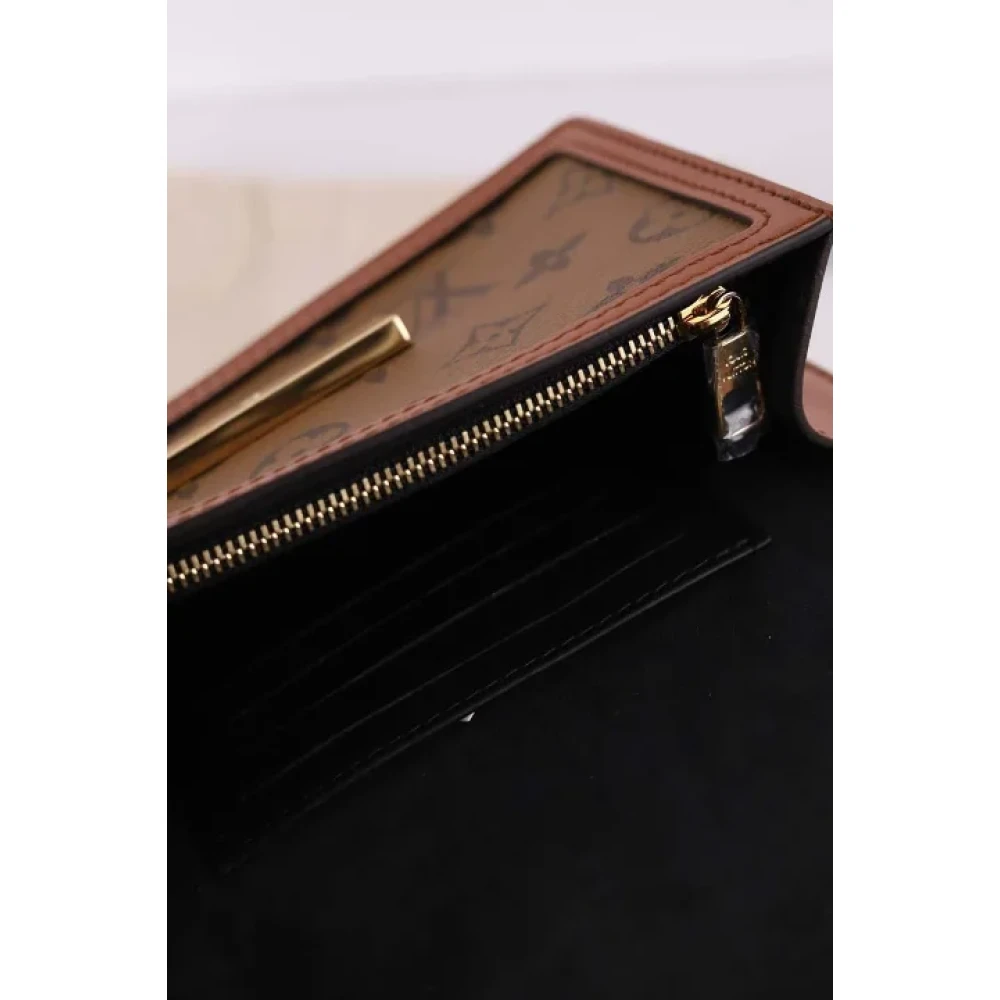 Louis Vuitton Vintage Pre-owned Leather louis-vuitton-bags Brown Dames