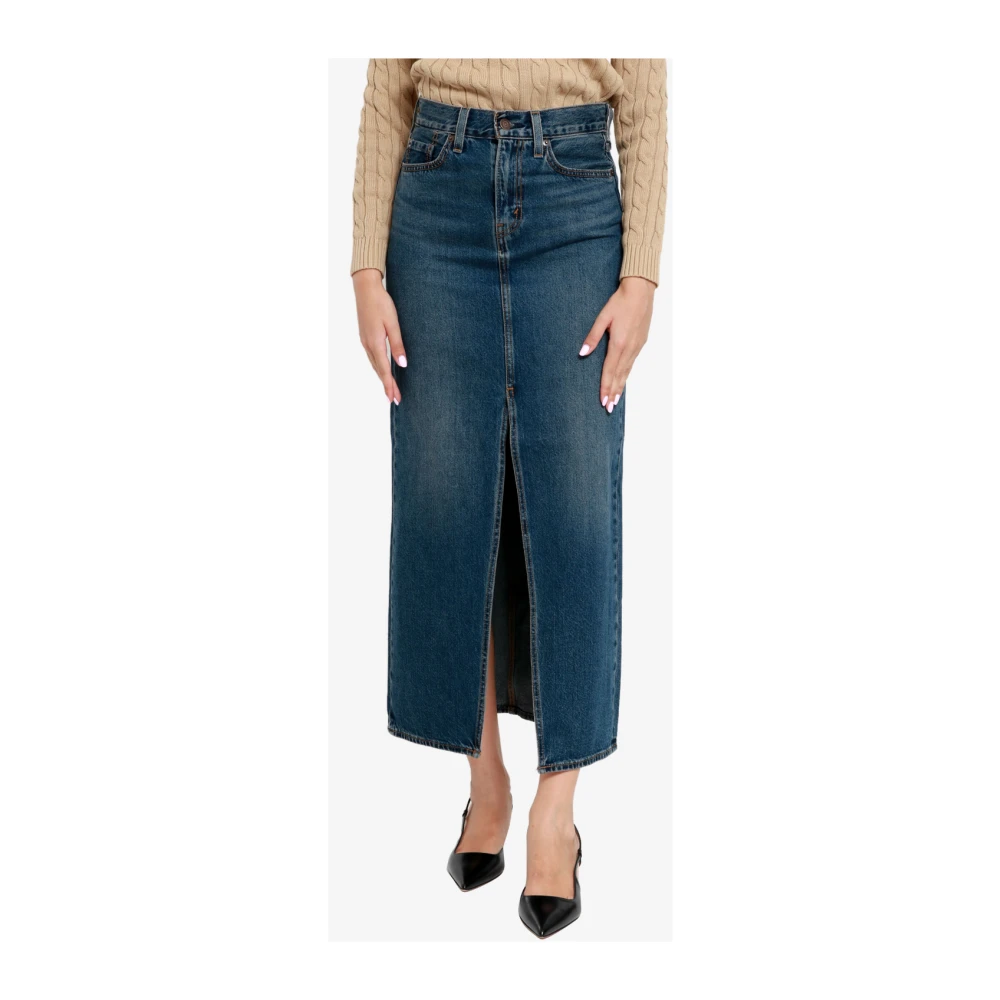 Levi's Spijkerrokken denim Blue Dames
