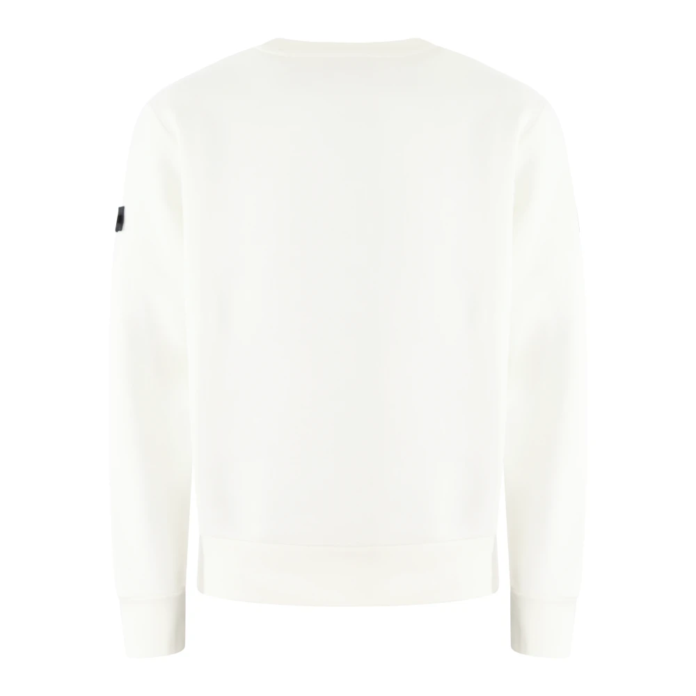 Peuterey Witte Sweater Heren Domak GR 2 White Heren