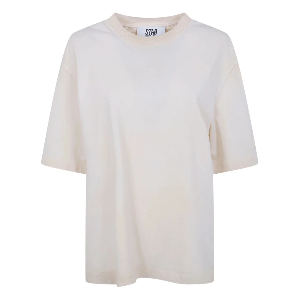 Golden Goose Men's Beige T-Shirts And Polos - T-Shirts - M - Tops