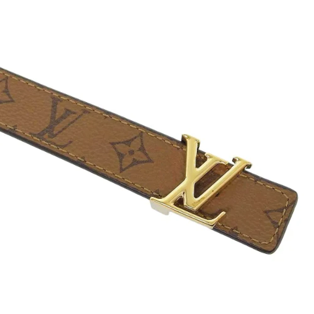 Louis Vuitton Vintage Pre-owned Leather belts Brown Dames