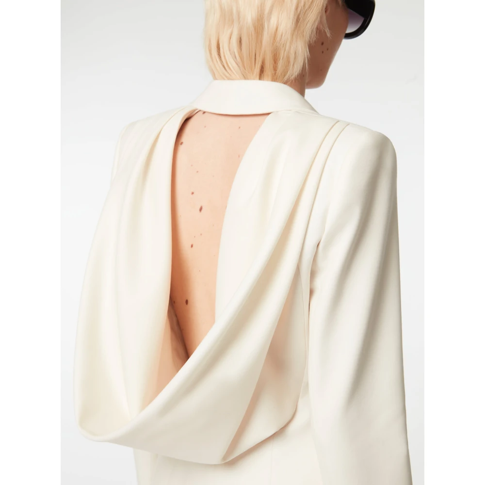Nina Ricci JAS MET Open Drapering White Dames
