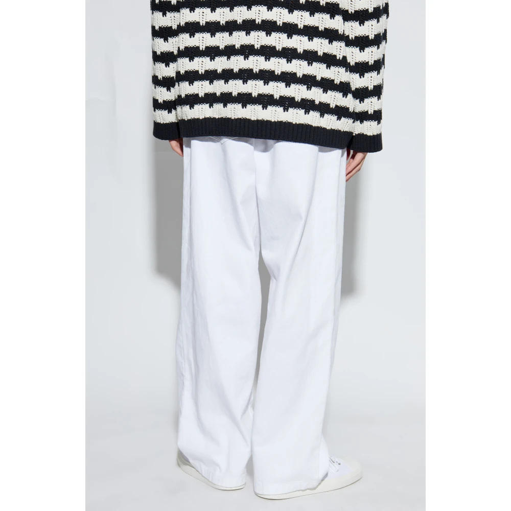 Moschino Jeans met logo White Heren