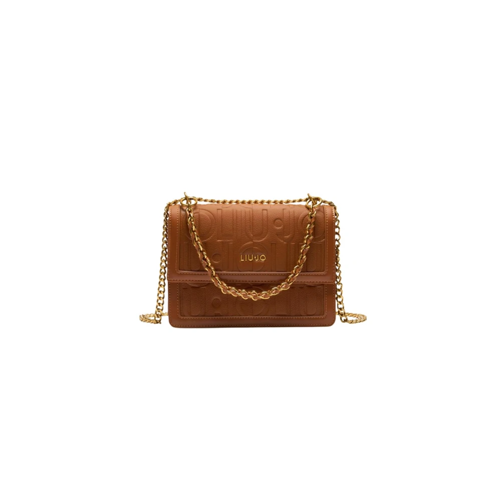 Liu Jo Elegante Crossbody Tas Brown Dames