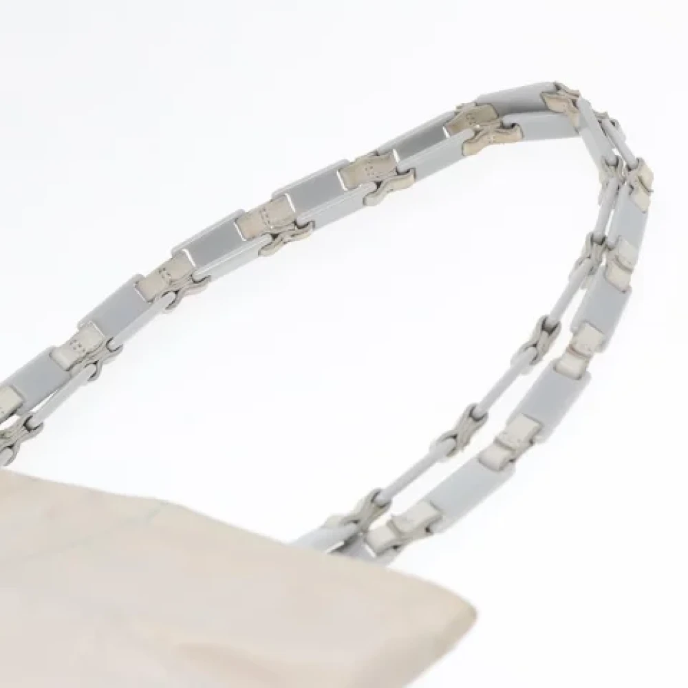 Prada Vintage Pre-owned Nylon prada-bags Gray Dames