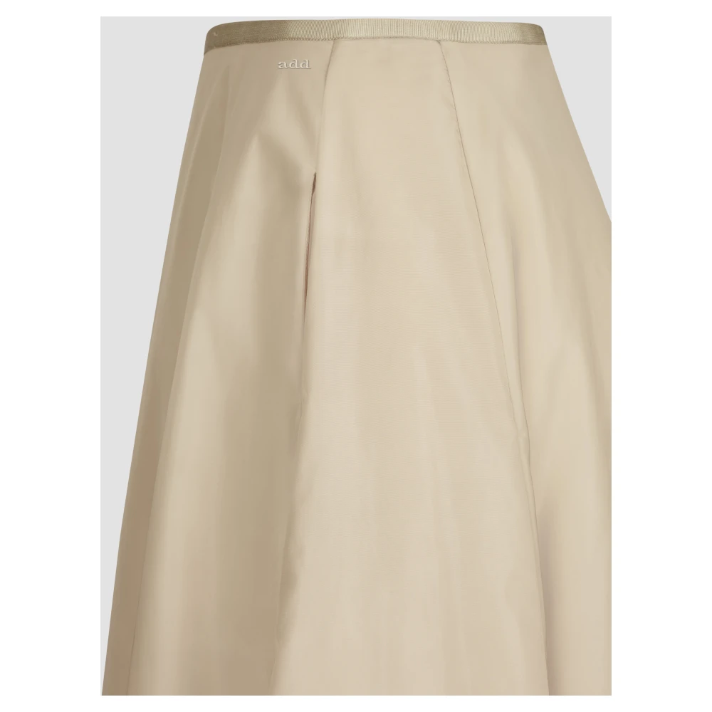 add A-Lijn ROK IN Nylon Bright Beige Dames