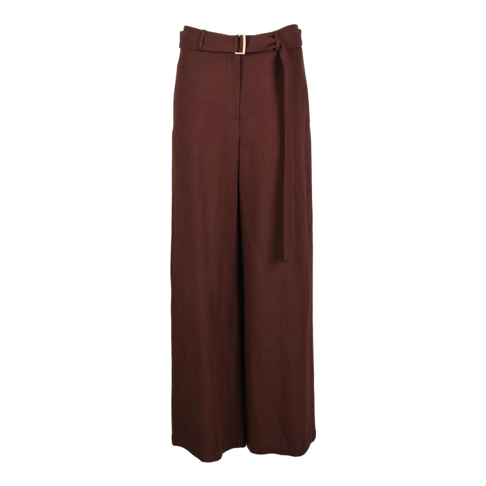 Trousers > Wide Trousers - - Alysi - Modalova