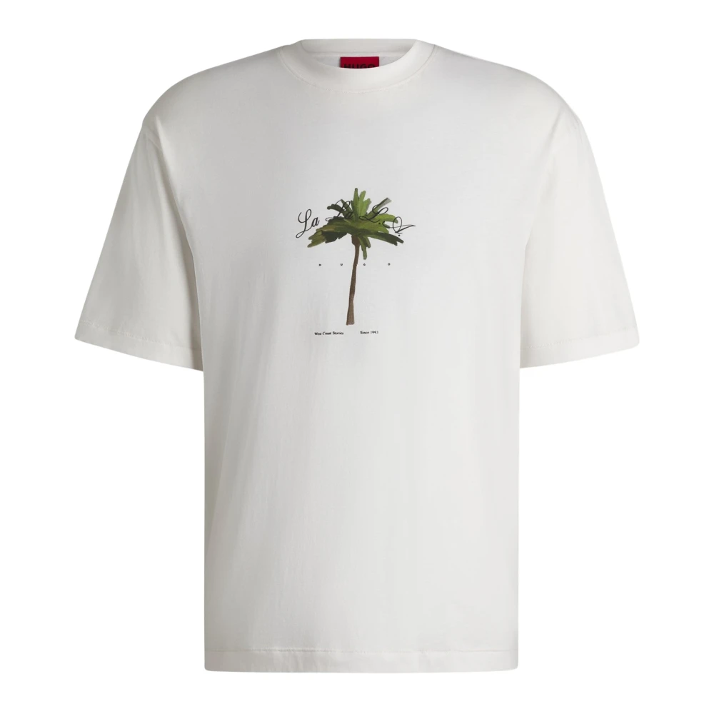 Hugo - Tops > T-Shirts - White - Hugo - Modalova