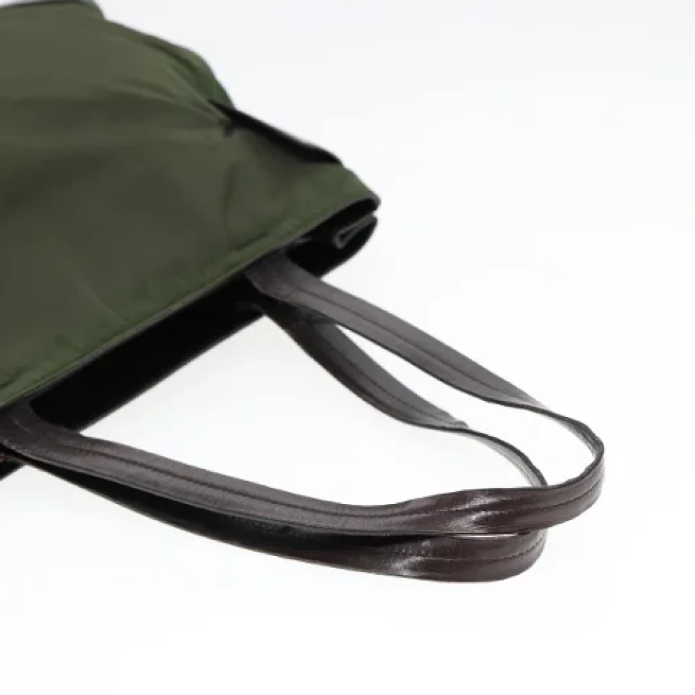 Prada Vintage Pre-owned Nylon totes Brown Dames