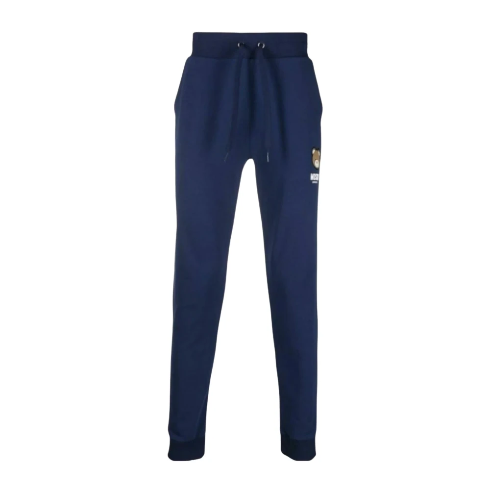 Moschino Stijlvolle Broek Blue Heren